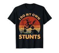 Broken Bone Recovery Golf Cart Crash Stunts Humor Survivor T-Shirt