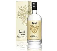 Broken Bones London Dry Gin | 500ml | 45% ABV | Best European Gin 2020 | Slovenian Craft Gin with Karst Juniper, Rosehip & Linden Flowers | Not Chill-Filtered | No Added Sugar | Made in Ljubljana