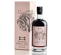Broken Bones Old Tom Gin | 500ml | 43% ABV | World's Best Gin 2021 & 2022 (Back-to-Back) | Slovenian Craft Old Tom with Linden Honey | Karst Juniper, Linden Flowers & Rosehip | Made in Ljubljana