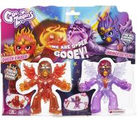 Goozonians Twin Pack, Stretchy, Squishy Colourful Toy for Girls, Discover Hidden Charms, Collectable Action Figures, Birthday Present for Girls 4+