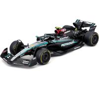 Burago Mercedes-AMG F1 W15 E Performance #44 (Hamilton) -1:43, Metal, Black, Grey, M