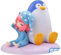 Broken Box Spy X Family Figure Diorama Anya Pajamas Penguin 10Cm Sega Luminasta