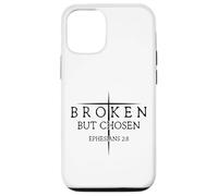 Broken But Chosen - Ephesians 2:8 Verse Faith Case for iPhone 12/12 Pro