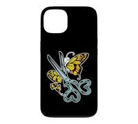 Broken Butterfly - Heart Scissors & Wings Case for iPhone 13