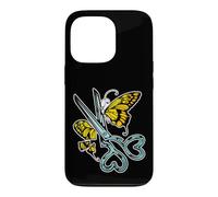 Broken Butterfly - Heart Scissors & Wings Case for iPhone 13 Pro