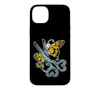 Broken Butterfly - Heart Scissors & Wings Case for iPhone 14 Plus