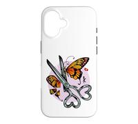 Broken Butterfly - Heart Scissors & Wings Case for iPhone 16