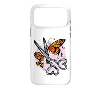 Broken Butterfly - Heart Scissors & Wings Case for iPhone 17 Pro Max