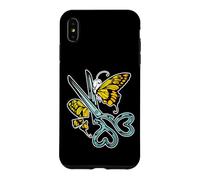 Broken Butterfly - Heart Scissors & Wings Case for iPhone XS Max