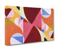 Broken By Perpendiculars By Joseph Schillinger Canvas Print | Gallery Wrapped 30mm Frame Wall Art | 30x20 inches | Ready to Hang | Classic Picture | Living Room Bedroom Lounge Office