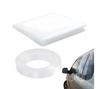 Broken Car Window Cover - Pre-Cut Repair Film - 31.5 X 47.24 Inches Clear Waterproof Temporary Broken Car Window Cover with Double-Sided Tape,for Vehicles Trucks SUV Van Windshield Glass