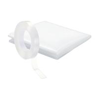 Broken Car Window Protector - Clear PVC Screen | Temporary Replacement Window Glass with Double Sided Adhesive 79cm x 1. , Winter Outdoor Safety for Vehicle Caravan