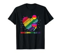 Broken Crayon Still Color Semicolon Mental Health Awareness T-Shirt