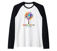 Broken Crayons Still Color Inspirational Raglan Baseball Tee