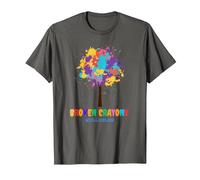 Broken Crayons Still Color Inspirational T-Shirt, Men, Asphalt Grey, 4X-Large
