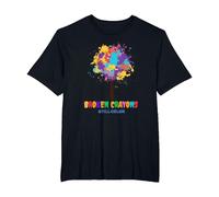 Broken Crayons Still Color Inspirational T-Shirt, Men's Big and Tall, Black, 4X Tall