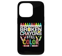 Broken Crayons Still Color Mental Health Awareness Men Women Case for iPhone 13 Pro