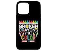 Broken Crayons Still Color Mental Health Awareness Men Women Case for iPhone 13 Pro Max