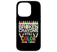 Broken Crayons Still Color Mental Health Awareness Men Women Case for iPhone 14 Pro