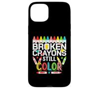 Broken Crayons Still Color Mental Health Awareness Men Women Case for iPhone 15 Plus