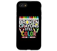 Broken Crayons Still Color Mental Health Awareness Men Women Case for iPhone SE (2020) / 7/8