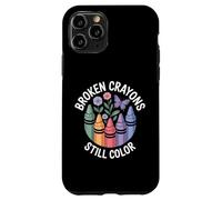 Broken Crayons Still Color Mental Health Matters Awareness Case for iPhone 11 Pro