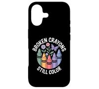 Broken Crayons Still Color Mental Health Matters Awareness Case for iPhone 17