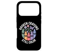 Broken Crayons Still Color Mental Health Matters Awareness Case for iPhone 17 Pro