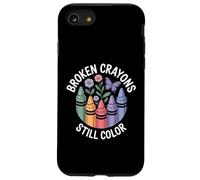 Broken Crayons Still Color Mental Health Matters Awareness Case for iPhone SE (2020) / 7/8