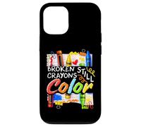 Broken Crayons Still Color Mental Health Matters Womens Kids Case for iPhone 12/12 Pro