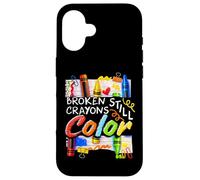 Broken Crayons Still Color Mental Health Matters Womens Kids Case for iPhone 16
