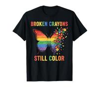 Broken Crayons Still Colors Mental Health Awareness T-Shirt