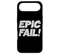 Broken Epic Fail Funny Bold Cracked Text Sarcastic Humor Case for iPhone Air