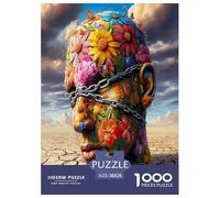 Broken Face 1000 Piece Jigsaw Puzzles for Adults Impossible Beautiful Home Decoration Challenge High Difficulty 38x26cm/1000pcs