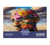 Broken Face 1000 Pieces Jigsaws for Adults Fun, Challenging & Brainteasing Beautiful Home Decoration Challenge High Difficulty 70x50cm/1000pcs