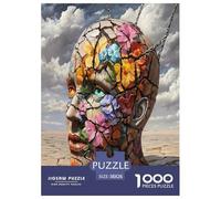 Broken Face 1000 Pieces Jigsaws for Adults Impossible Beautiful Home Decoration Challenge High Difficulty 38x26cm/1000pcs