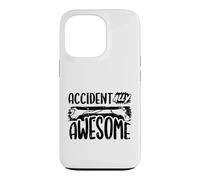 Broken Femur Bone Injury Accidentally Awesome Humor Case for iPhone 13 Pro