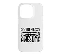 Broken Femur Bone Injury Accidentally Awesome Humor Case for iPhone 14 Pro
