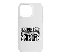 Broken Femur Bone Injury Accidentally Awesome Humor Case for iPhone 14 Pro Max