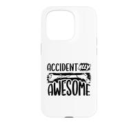 Broken Femur Bone Injury Accidentally Awesome Humor Case for iPhone 15 Pro