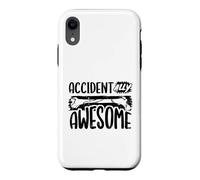 Broken Femur Bone Injury Accidentally Awesome Humor Case for iPhone XR