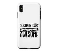 Broken Femur Bone Injury Accidentally Awesome Humor Case for iPhone XS Max