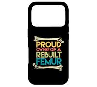 Broken Femur Leg Rebuilt Post Surgery Recovery Get Well Case for iPhone 17 Pro