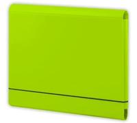 Broken folder A4 for elastic band green PENMATE