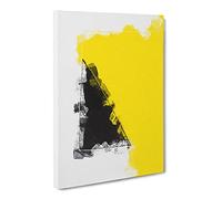 Broken Forms Canvas Print | Gallery Wrapped 30mm Frame Wall Art | 20x14 inches | Ready to Hang | Abstract Picture | Living Room Bedroom Lounge Office