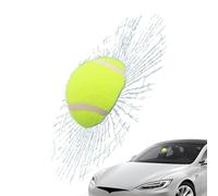 Broken Glass Sticker - Funny Car Windshield Crack Decal, Realistic Prank Accessory | Tennis Ball Window Trick Sticker, Fake Broken Glass Decoration, Vehicle Gag Giftts, Auto Windshield Ornament