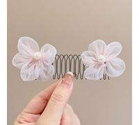 Broken Hair Clip Invisible Inserting Comb Disc Hairs Device Bangs Clip Small Brok-en Hai-r Finishing Band Bro-ken Ha-ir Artifact, H-air Finishing Fixer Comb Stretchable Hair Pin For 3-6 Years Old