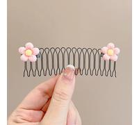 Broken Hair Clip Invisible Inserting Comb Disc Hairs Device Bangs Clip Small Brok-en Hai-r Finishing Band Bro-ken Ha-ir Artifact, H-air Finishing Fixer Comb Stretchable Hair Pin For 3-6 Years Old