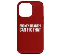 Broken Heart Fix Funny Surgeon Relationship Humor Case for iPhone 13 Pro