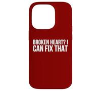 Broken Heart Fix Funny Surgeon Relationship Humor Case for iPhone 14 Pro